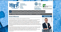Desktop Screenshot of hifit-kongress.org