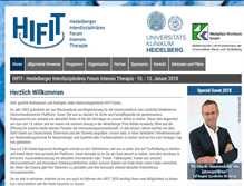 Tablet Screenshot of hifit-kongress.org